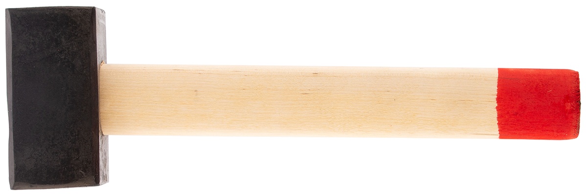 Кувалда, 4000 г, кованая головка, деревянная рукоятка 380 мм Сибртех