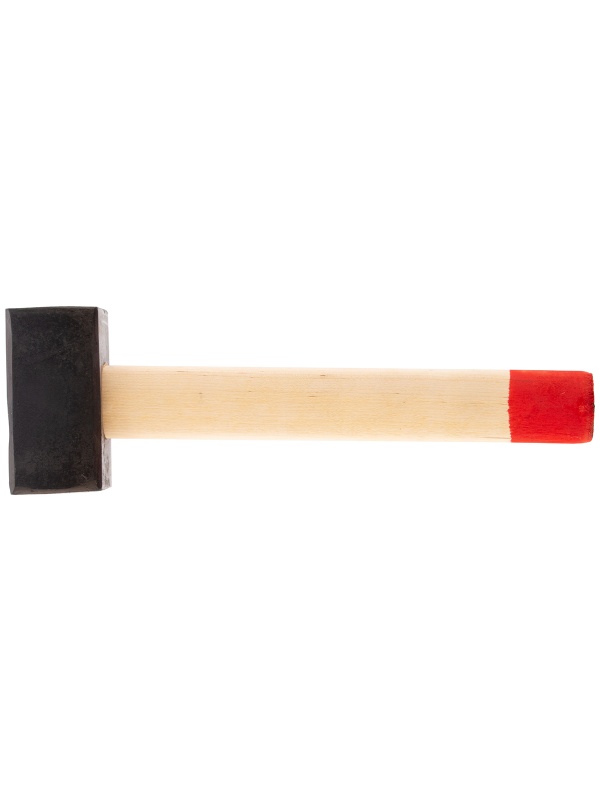 Кувалда, 4000 г, кованая головка, деревянная рукоятка 380 мм Сибртех