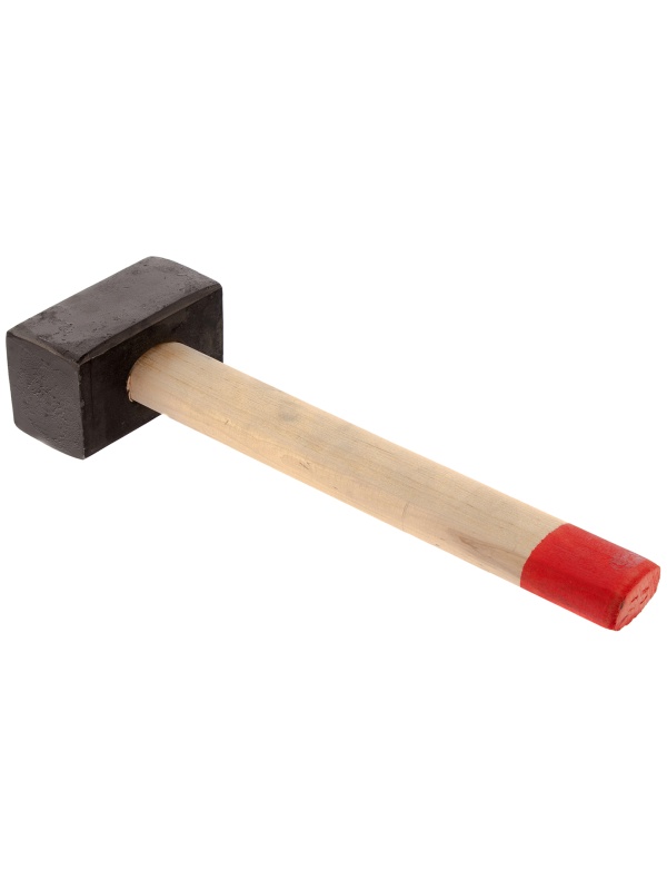 Кувалда, 4000 г, кованая головка, деревянная рукоятка 380 мм Сибртех