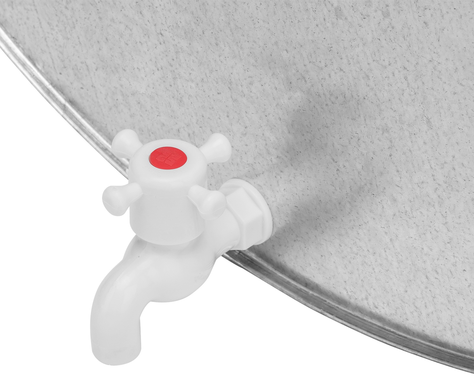 Умывальник оцинкованный, 20 л с краном и крышкой Россия