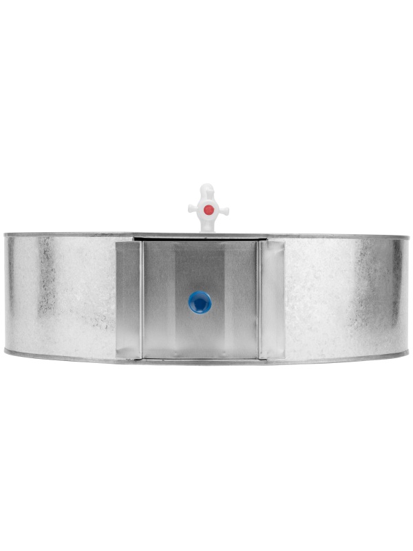 Умывальник оцинкованный, 20 л с краном и крышкой Россия