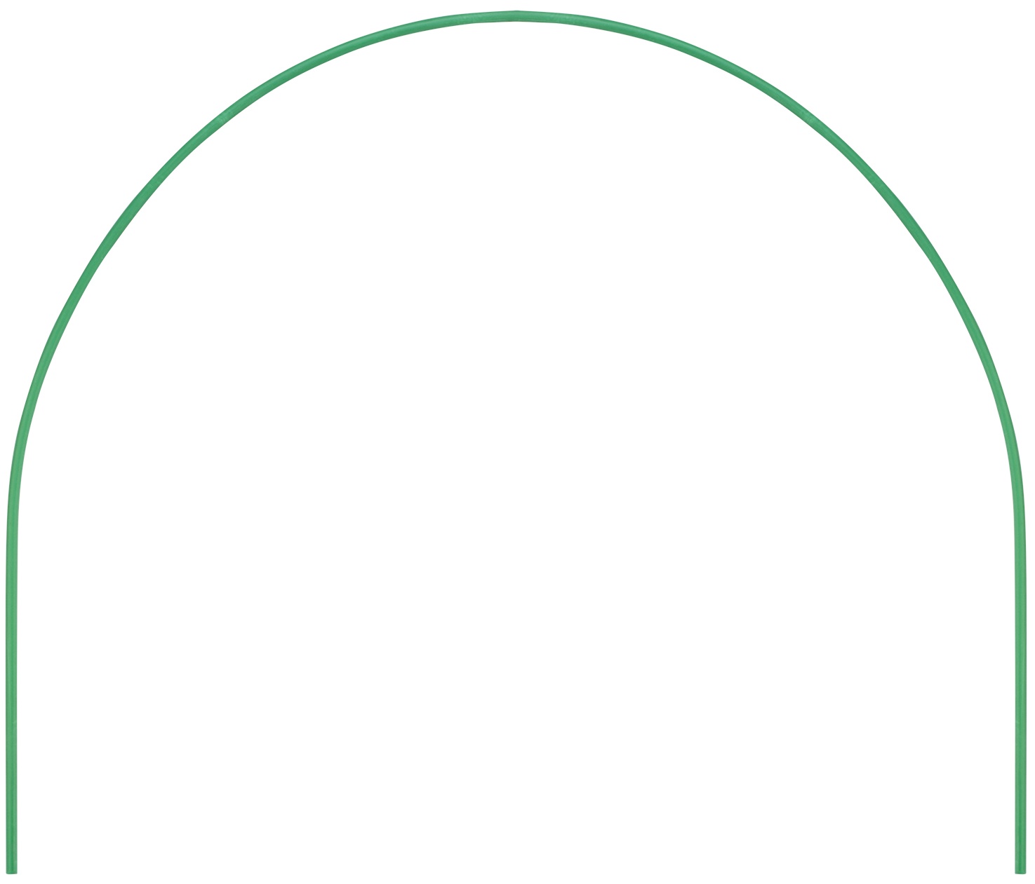 Парниковые дуги в ПВХ 0.75 х 0.9 м, 6 шт D трубы 10 мм Россия