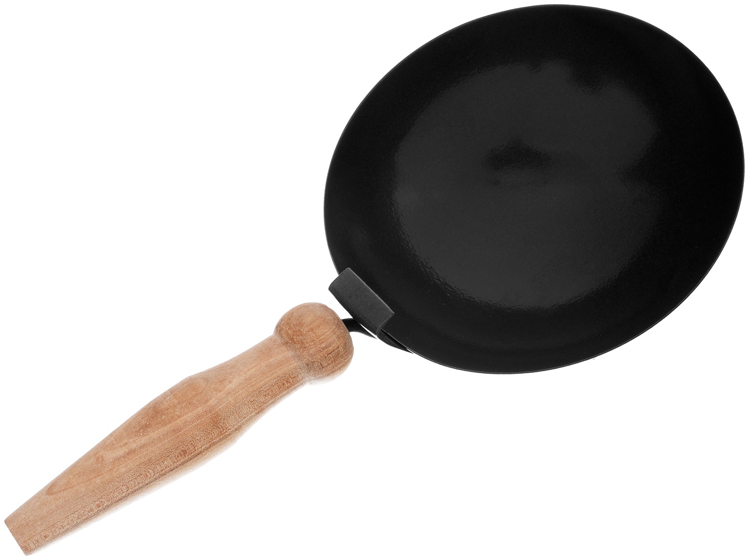 Ковш стальной строительный, 160 мм, деревянная ручка Сибртех