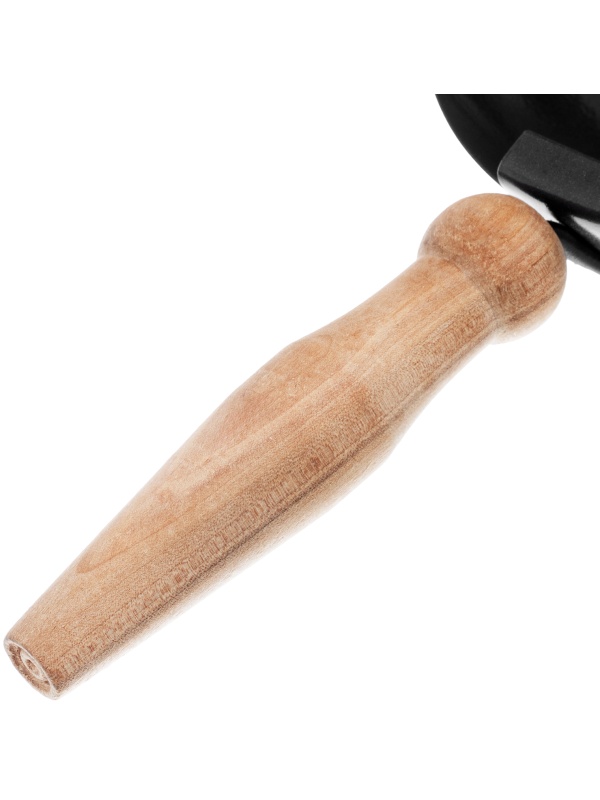 Ковш стальной строительный, 160 мм, деревянная ручка Сибртех