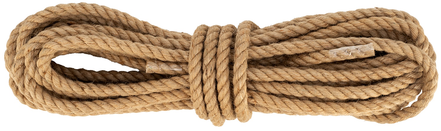 Канат льнопеньковый, D 12 мм, L 10 м Россия Сибртех