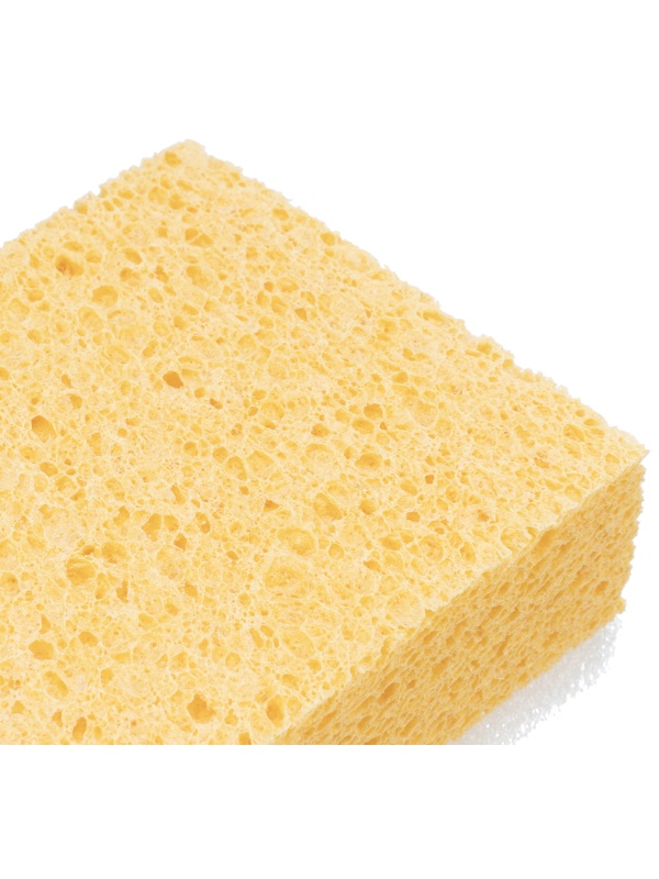 Губка целлюлозная комбинированная для удаления эпоксидной затирки 150 x 95 x 50 мм, Россия Сибртех