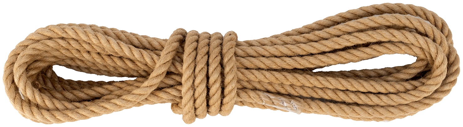 Канат льнопеньковый, D 10 мм, L 10 м Россия Сибртех