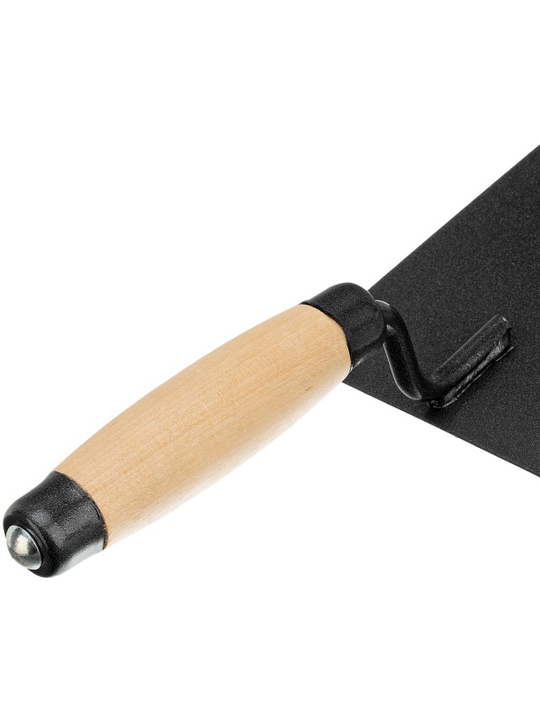 Кельма отделочника, стальная, деревянная усиленная ручка Россия