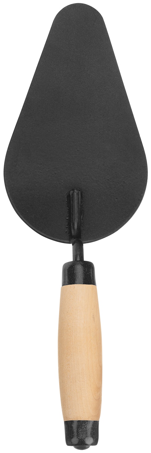 Кельма печника стальная, деревянная усиленная ручка Россия