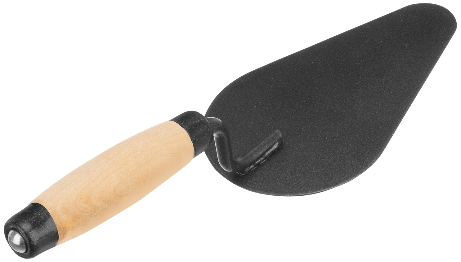 Кельма печника стальная, деревянная усиленная ручка Россия