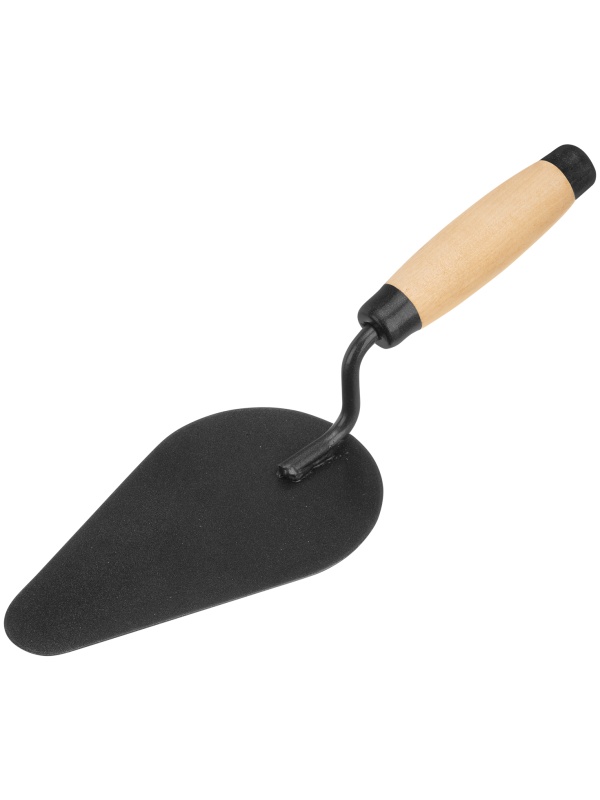 Кельма печника стальная, деревянная усиленная ручка Россия