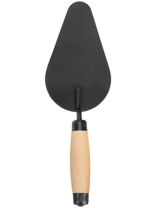 Кельма печника стальная, деревянная усиленная ручка Россия