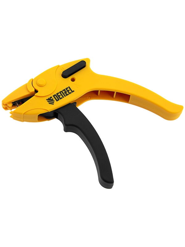 Щипцы для зачистки электропроводов, сечением 0,2-6 мм2, функция обрезания проводов Denzel