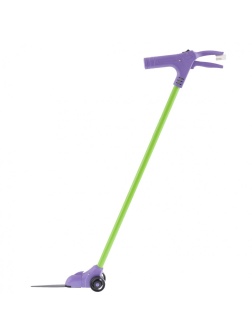Ножницы газонные на штанге с колесами, 835 мм, поворотная на 180 град, рабочая часть, Palisad