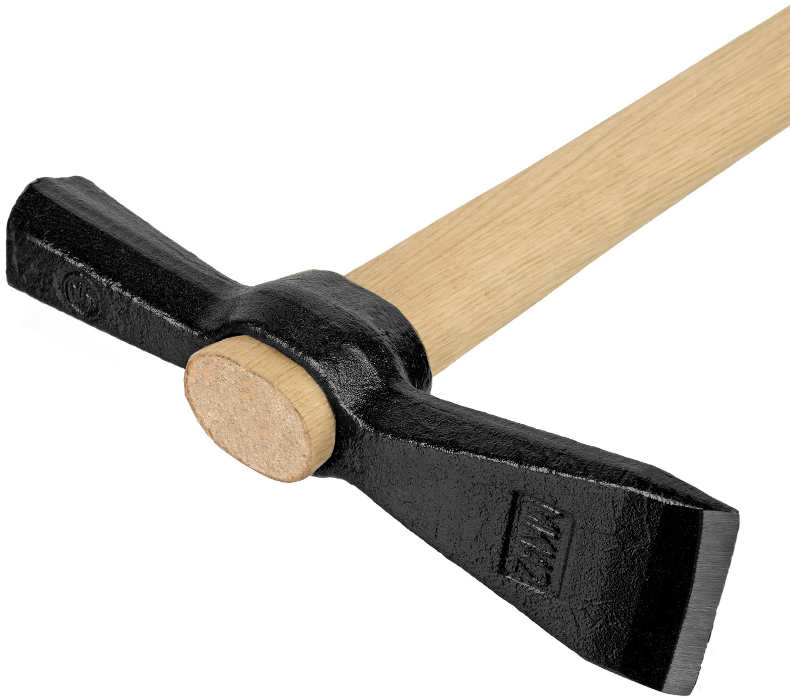 Молоток печника, 600 г, деревянная рукоятка, посадка без клина, Россия