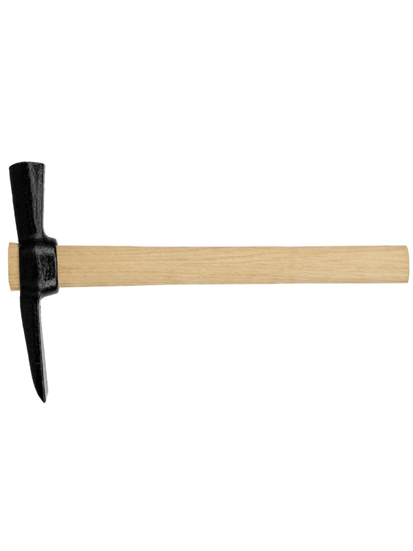 Молоток печника, 600 г, деревянная рукоятка, посадка без клина, Россия