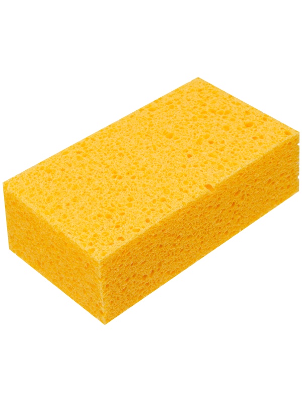 Губка целлюлозная для удаления эпоксидной затирки 160x90x50 мм Сибртех