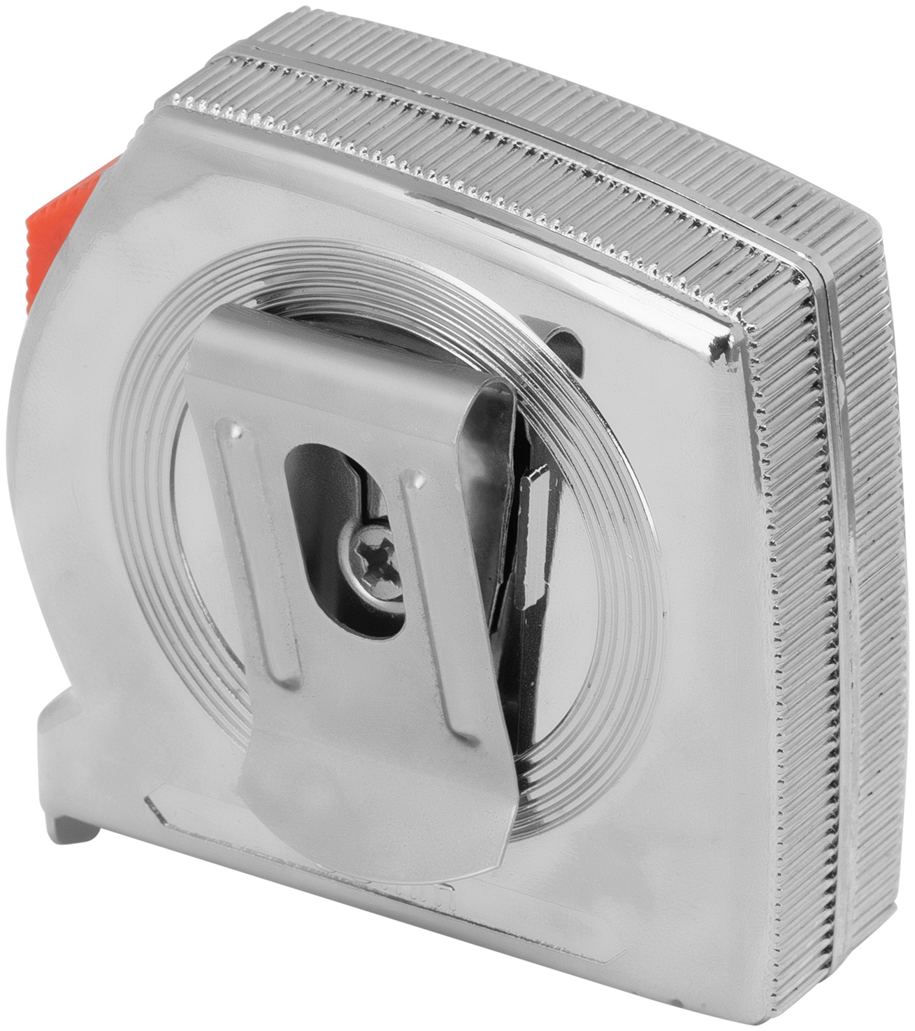 Рулетка Chrom, 2 м x 13 мм, хромированный корпус MTX