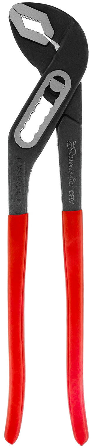 Клещи переставные 300 мм, хром-ванадий, обливные рукоятки Matrix