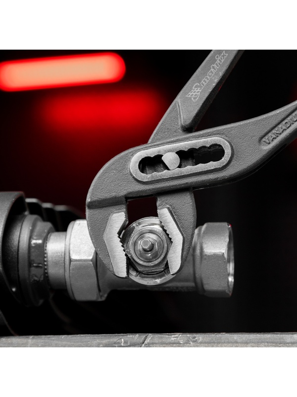 Клещи переставные 300 мм, хром-ванадий, обливные рукоятки Matrix