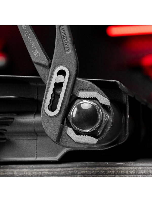 Клещи переставные 300 мм, хром-ванадий, обливные рукоятки Matrix