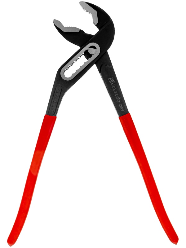 Клещи переставные 300 мм, хром-ванадий, обливные рукоятки Matrix