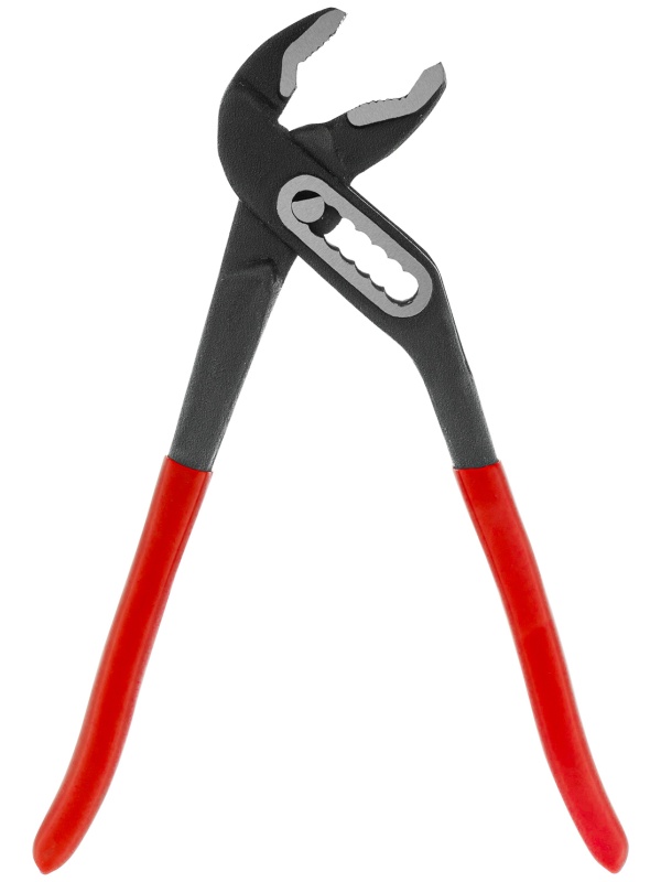 Клещи переставные 180 мм, хром-ванадий, обливные рукоятки Matrix