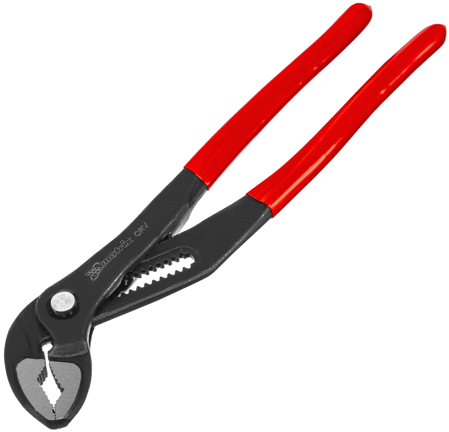 Клещи переставные 300 мм, кнопочный механизм, хром-ванадий, обливные рукоятки Matrix