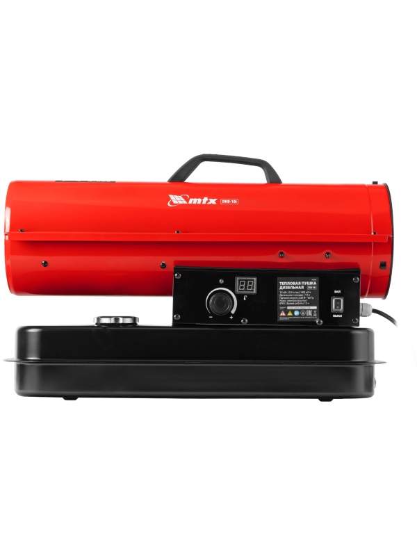 Дизельная тепловая пушка DHB-10i, 10 кВт, 400 м3/ч, прямой нагрев, термостат MTX