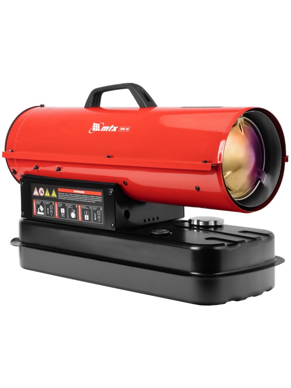 Дизельная тепловая пушка DHB-10i, 10 кВт, 400 м3/ч, прямой нагрев, термостат MTX