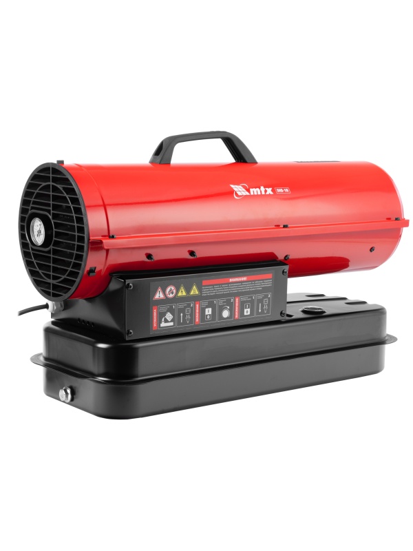 Дизельная тепловая пушка DHB-10i, 10 кВт, 400 м3/ч, прямой нагрев, термостат MTX