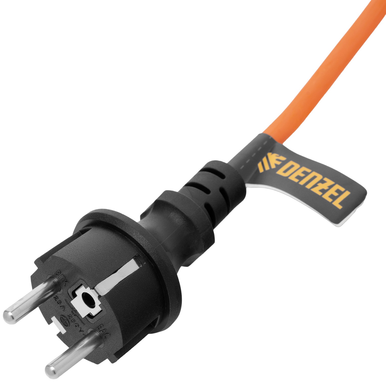 Удлинитель-шнур силовой Garden Series, ПВС, 10м, 1 розетка 3 x 1,5 мм, 3 м Denzel