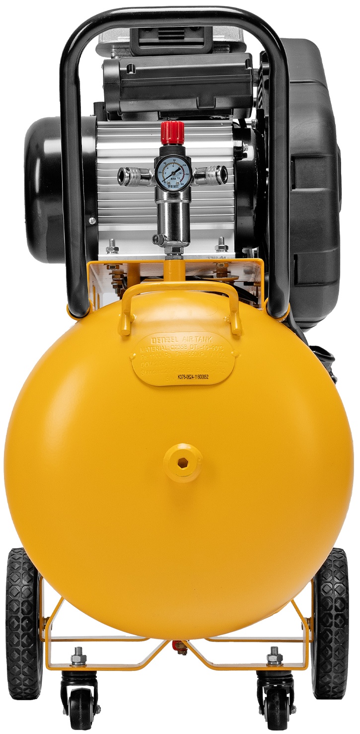 Компрессор воздушный рем. привод BCI 2200/100, 2,2 кВт, 100 литров, 420 л/мин Denzel