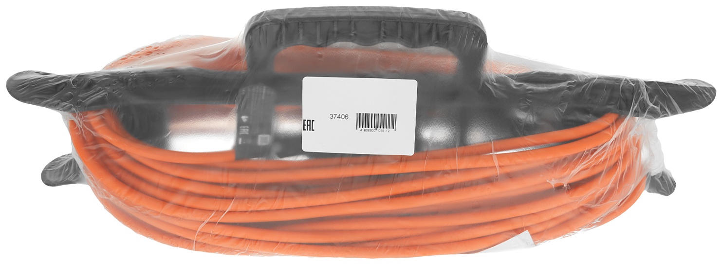 Удлинитель-шнур силовой Garden Series, ПВС, 20м, 1 розетка 3 x 1 мм, 3 м Denzel