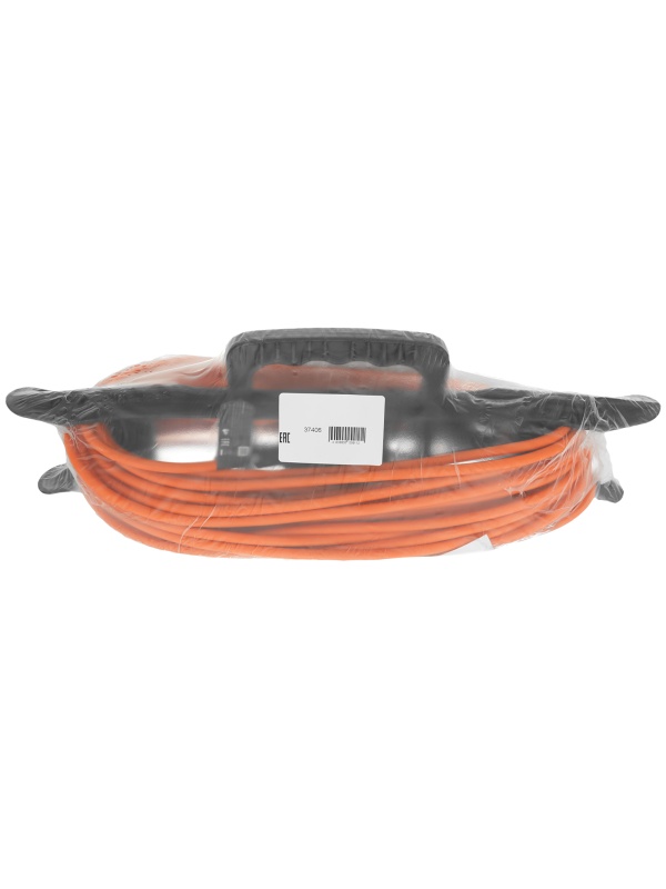 Удлинитель-шнур силовой Garden Series, ПВС, 20м, 1 розетка 3 x 1 мм, 3 м Denzel