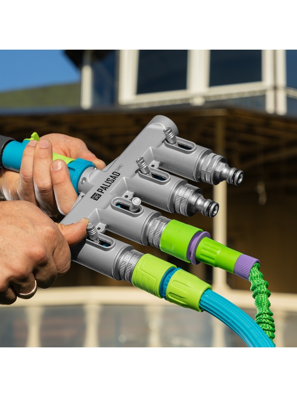 Разветвитель четырёхканальный, с внутренней резьбой 3/4