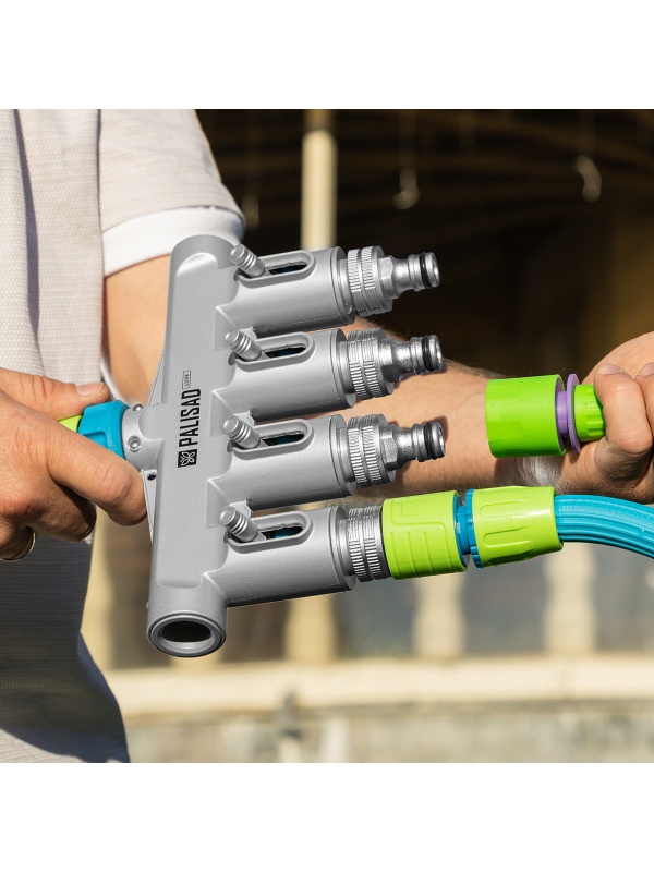 Разветвитель четырёхканальный, с внутренней резьбой 3/4