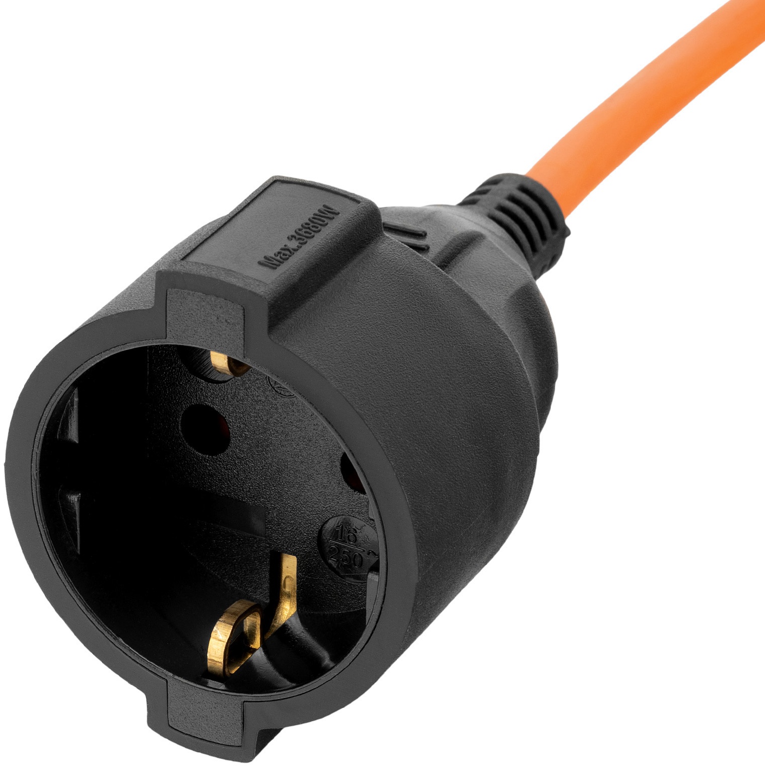 Удлинитель-шнур силовой Garden Series, б/з, ПВС, 20м, 1 розетка, 2 x 1 мм, 3 м Denzel