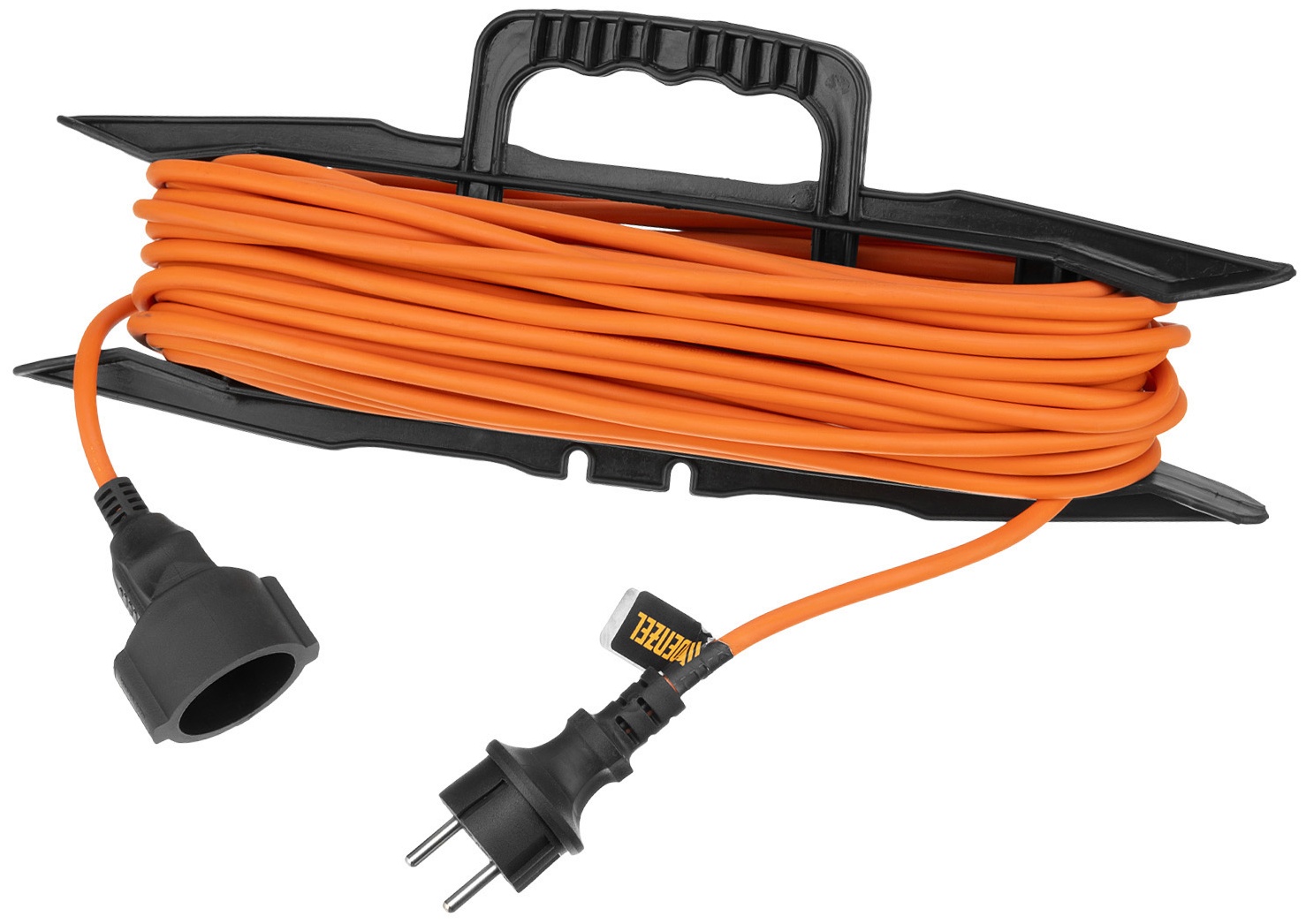 Удлинитель-шнур силовой Garden Series, б/з, ПВС, 20м, 1 розетка, 2 x 1 мм, 3 м Denzel