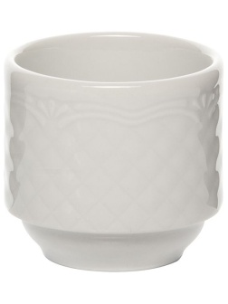 Подставка для яйца «Афродита»;фарфор;D=45,H=45мм;белый