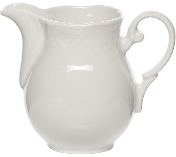 Молочник «Афродита»;фарфор;300мл;D=60,H=105,L=130мм;белый