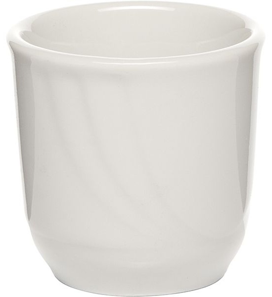 Подставка для яйца «Аркадия»;фарфор;D=47,H=45мм;белый