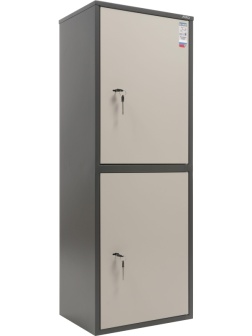 Шкаф для бумаг AIKO SL-125/2T с 2 отделами 460х340х1252