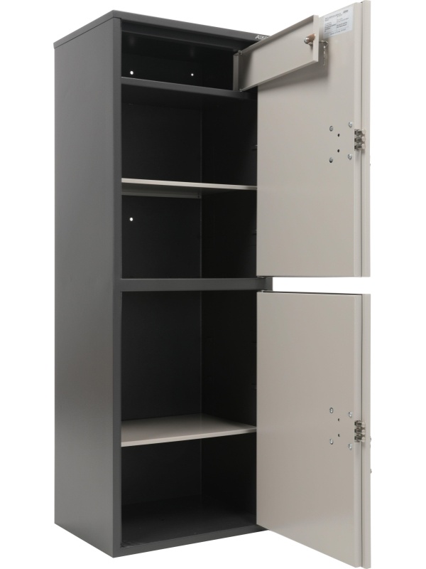 Шкаф для бумаг AIKO SL-125/2T с 2 отделами 460х340х1252