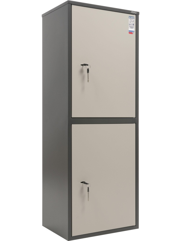 Шкаф для бумаг AIKO SL-125/2T с 2 отделами 460х340х1252