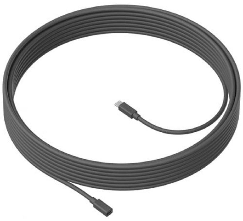 Кабель LOGITECH MeetUp 10m Mic GRAPHITE-WW-MEETUP 10M MIC CABLE(950-000005)