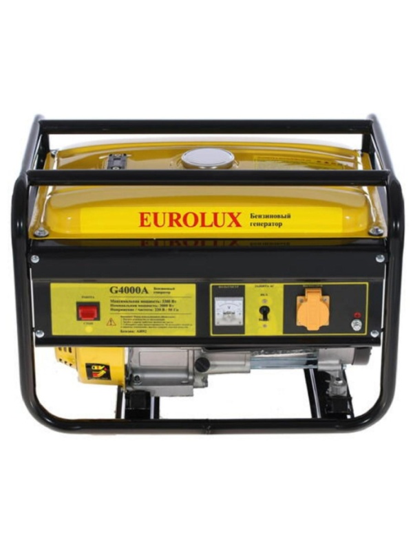 Генератор бензиновый EUROLUX 3,0 кВт G4000A (64/1/38)