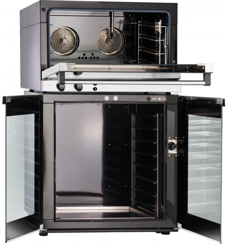 Шкаф расстоечный Abat ШРТ-8Э, эмалиров., без противней