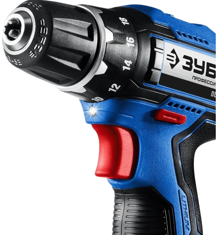 Дрель-шуруповерт аккум. ЗУБР Профи 20В, 2х2.0Ач, 50Нм  (DL-201-22)