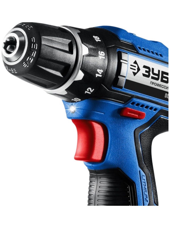 Дрель-шуруповерт аккум. ЗУБР Профи 20В, 2х2.0Ач, 50Нм  (DL-201-22)